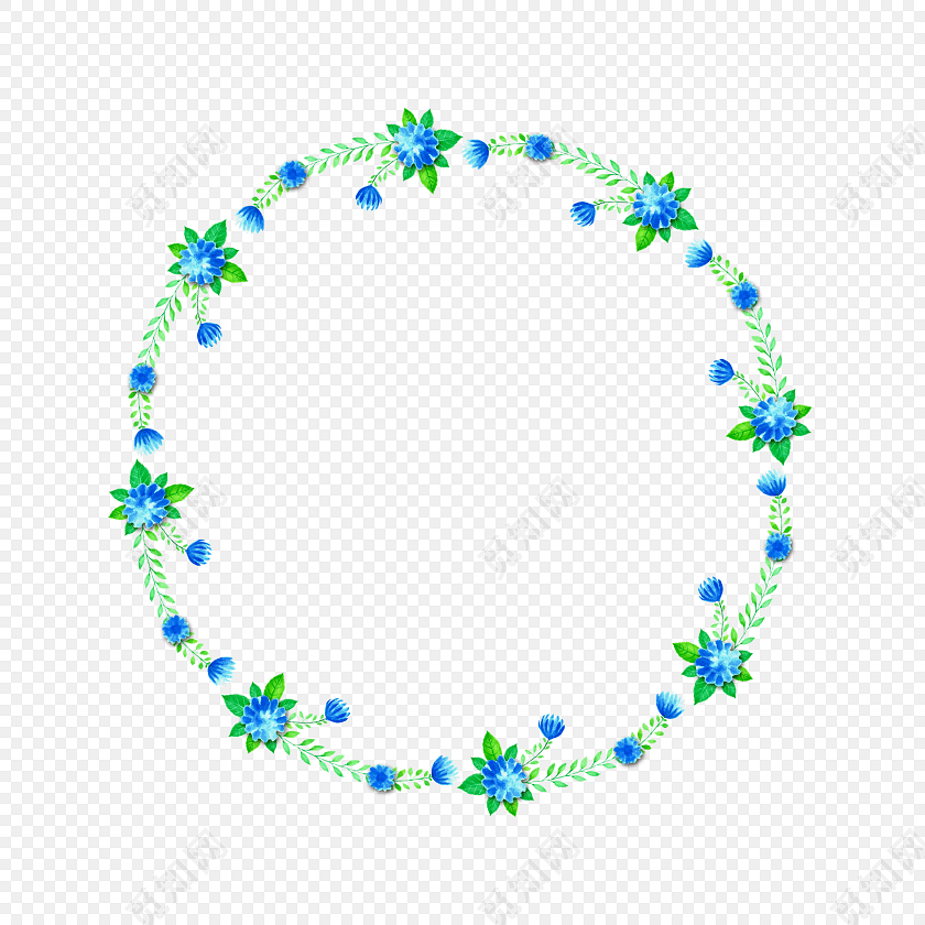 花环矢量图