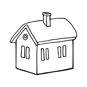 水墨建筑画