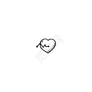 爱心简笔画素材下载