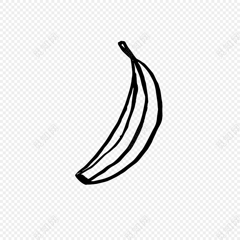 简笔画水果素材
