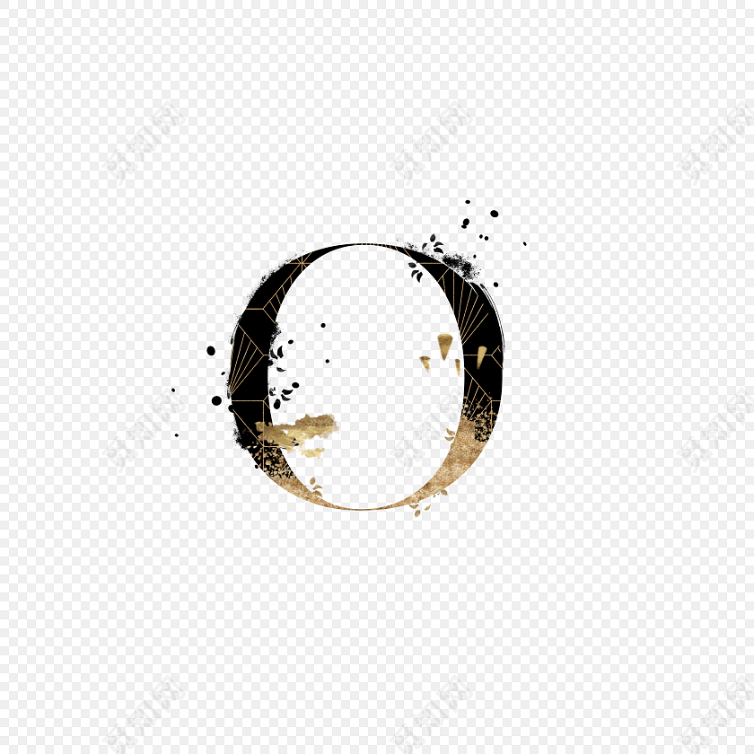 创意字母o