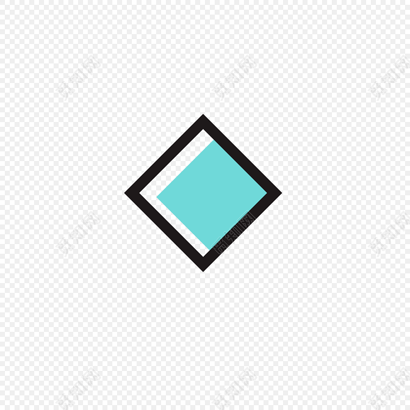 创意卡通几何体素材