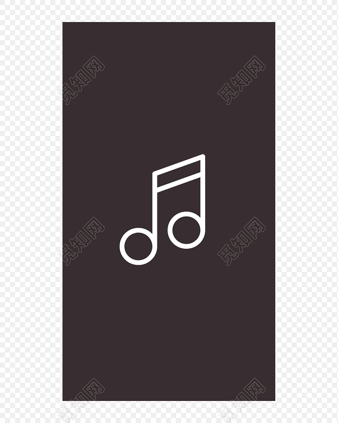音符简笔画素材