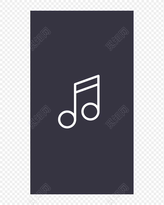 音符简笔画素材