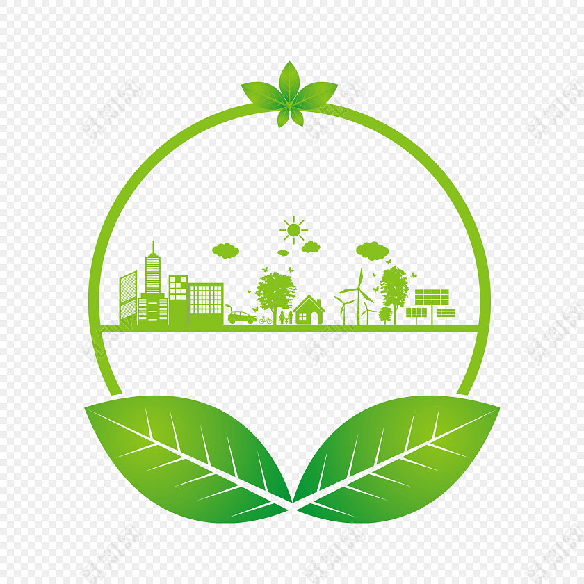 节约能源环境保护矢量素材