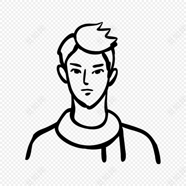 男人简笔画素材下载