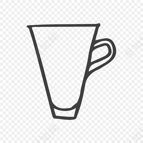 水杯简笔画素材下载