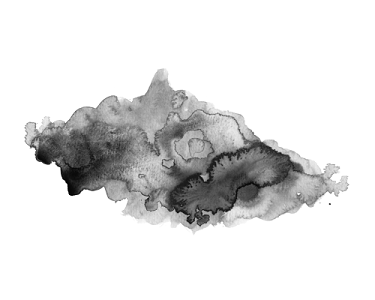 水墨墨色晕染矢量素材