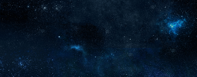 蓝色星空科技banner纯色