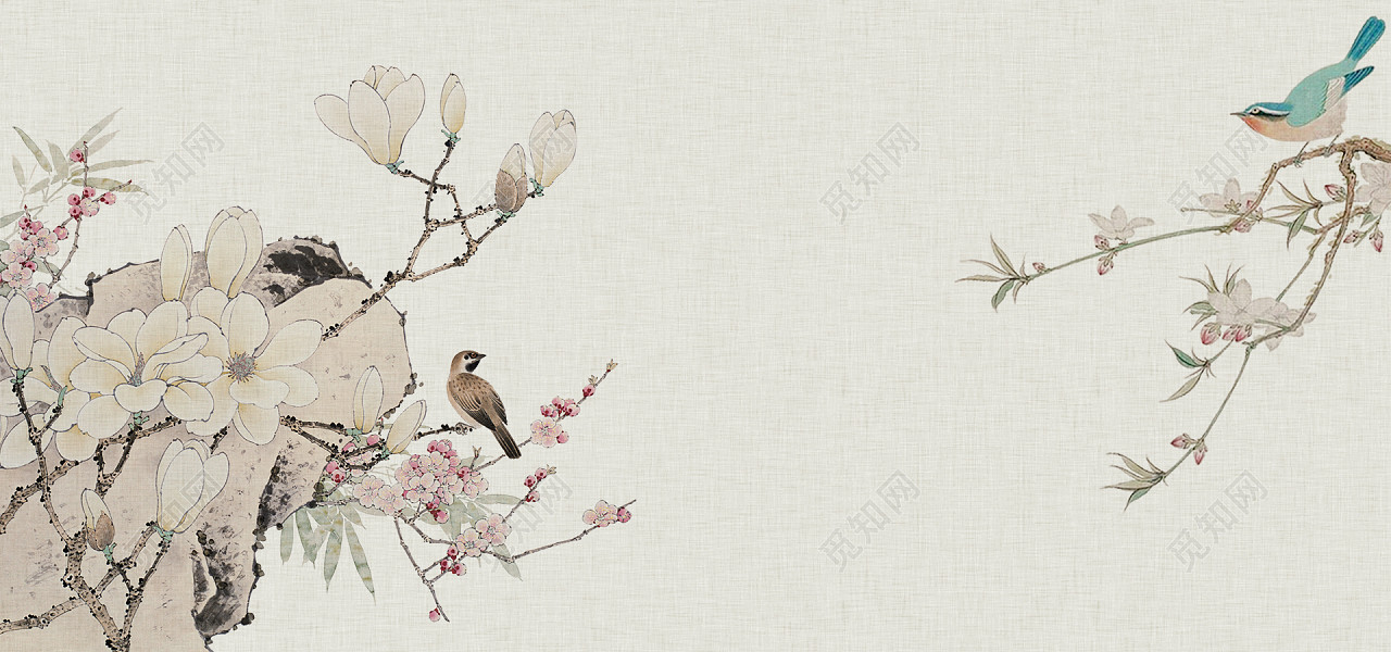 背景素材 工笔画花鸟鱼虫古风背景标签:花鸟画国画山水画花鸟工笔画