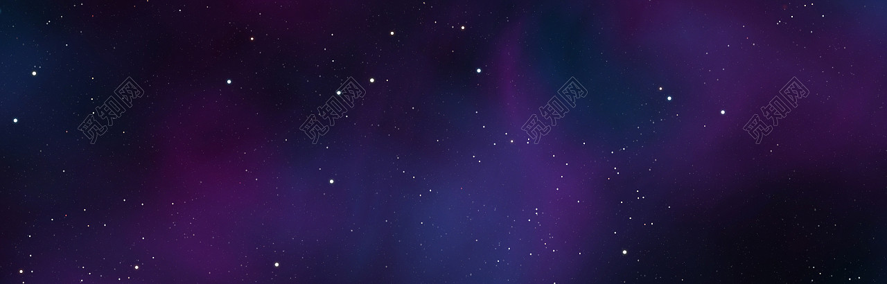 科幻酷炫璀璨星空