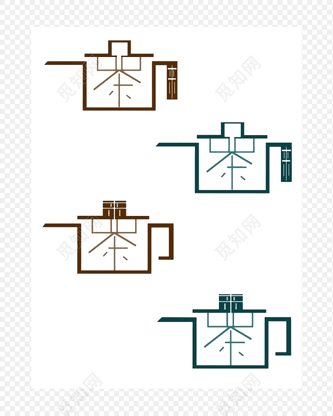 创意茶字