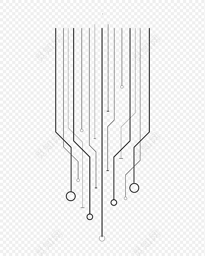 科技感线条免费下载