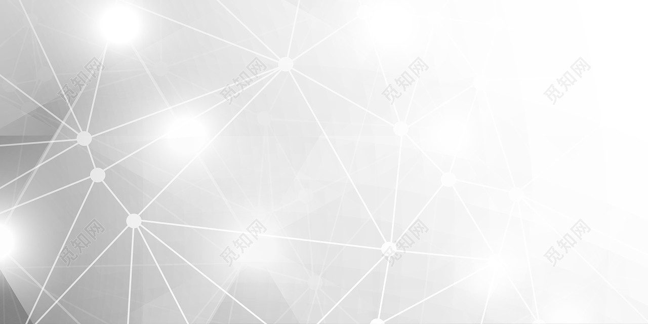 简约大气多边形点线灰色几何背景图透明