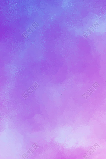 墨痕云团红紫色彩墨涂鸦背景科