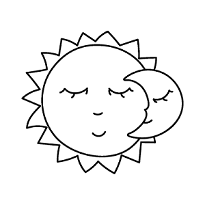 太阳简笔画
