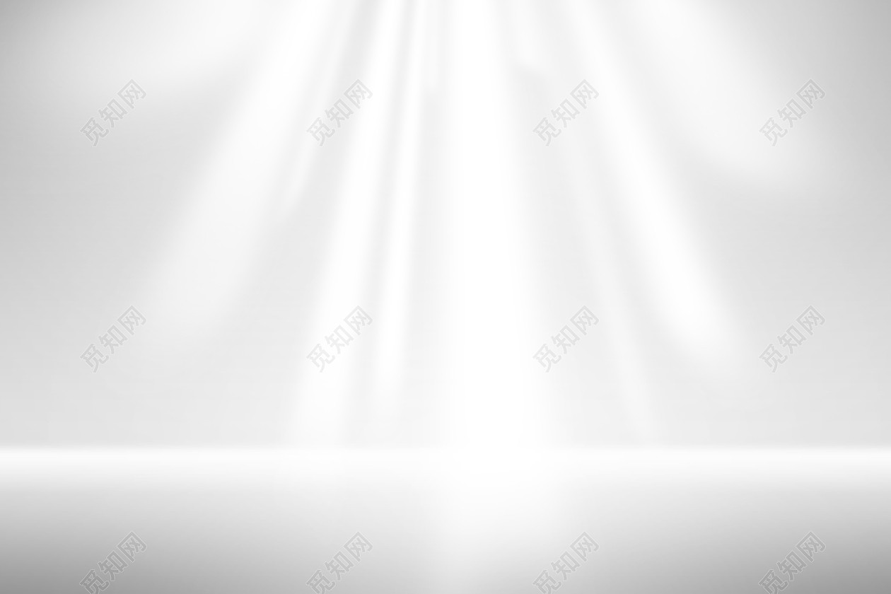 黑白灰色渐变聚光灯背景