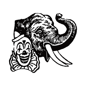 大象线描矢量素材