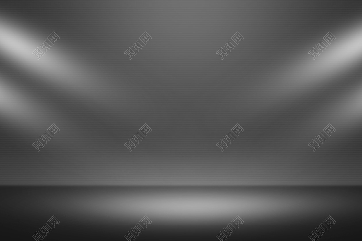黑色渐变灯光背景