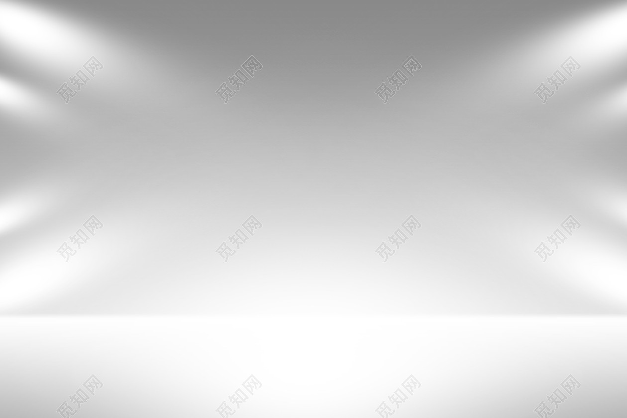 灰色白色舞台照射灯光背景