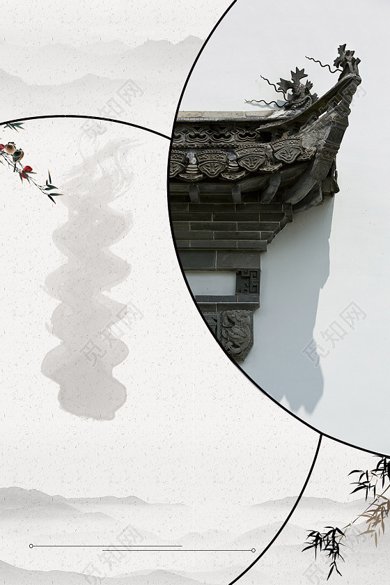 中国风古典建筑旅游文化海报背景素材标签:背景素材 古风背景 古建筑