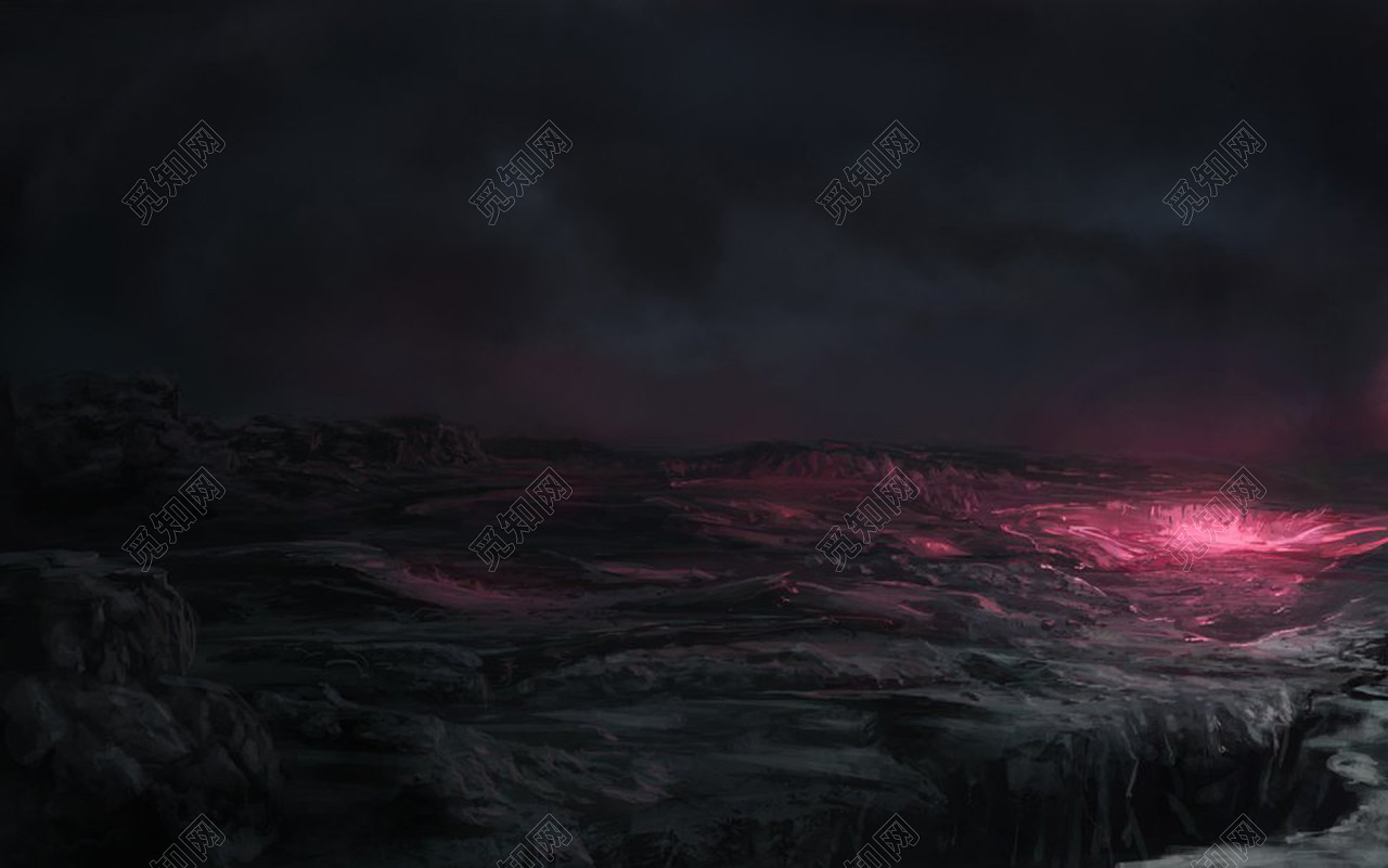 魔幻黑夜背景