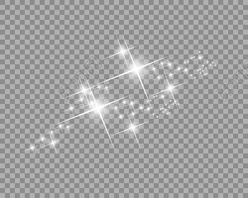 闪闪发光的星星素材