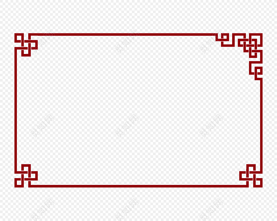 古典中式边框中国风边框素材