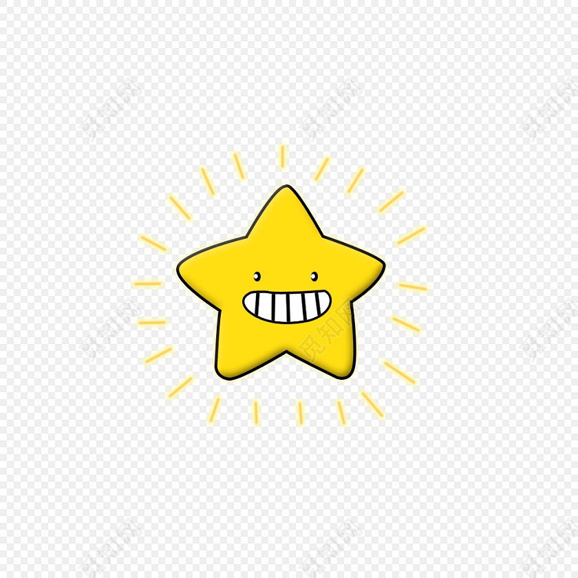 卡通星星表情