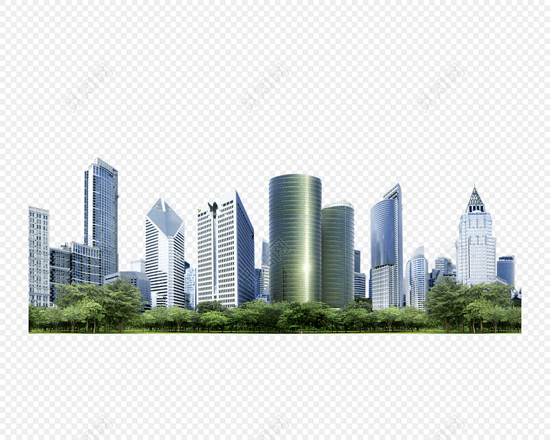 高楼大厦矢量图下载
