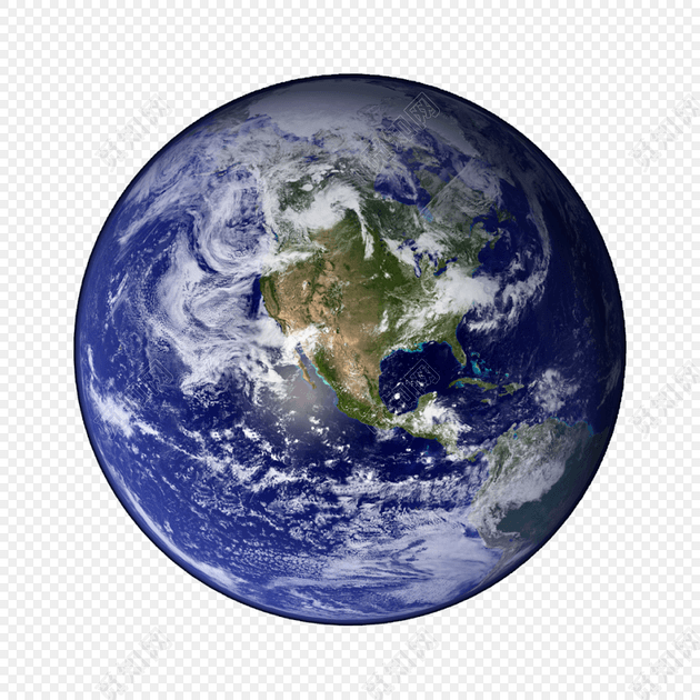 圆形地球球体素材