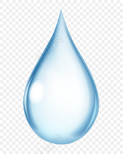 高清蓝色水滴