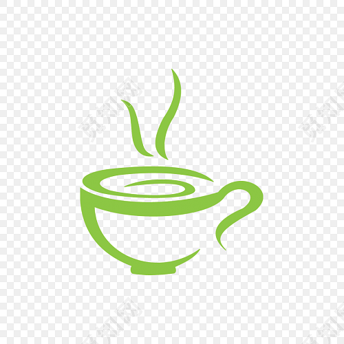 手绘杯子茶香茶叶元素免费下载_png素材_觅知网