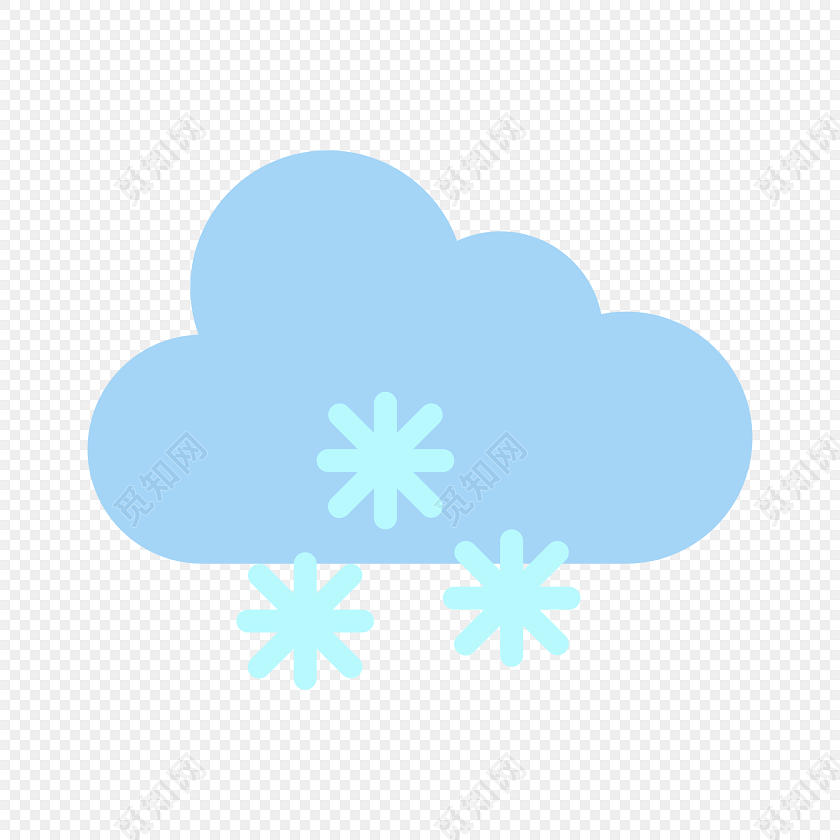 雪花图标天气图标