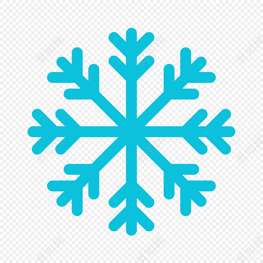 雪花图标天气图标