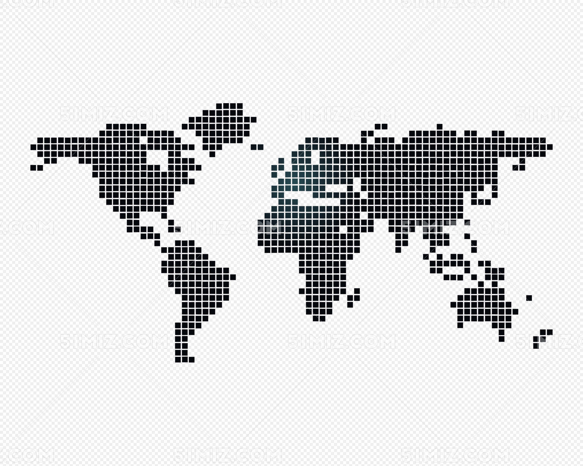 地球地图元素 简化地图免费下载_png素材_觅知网