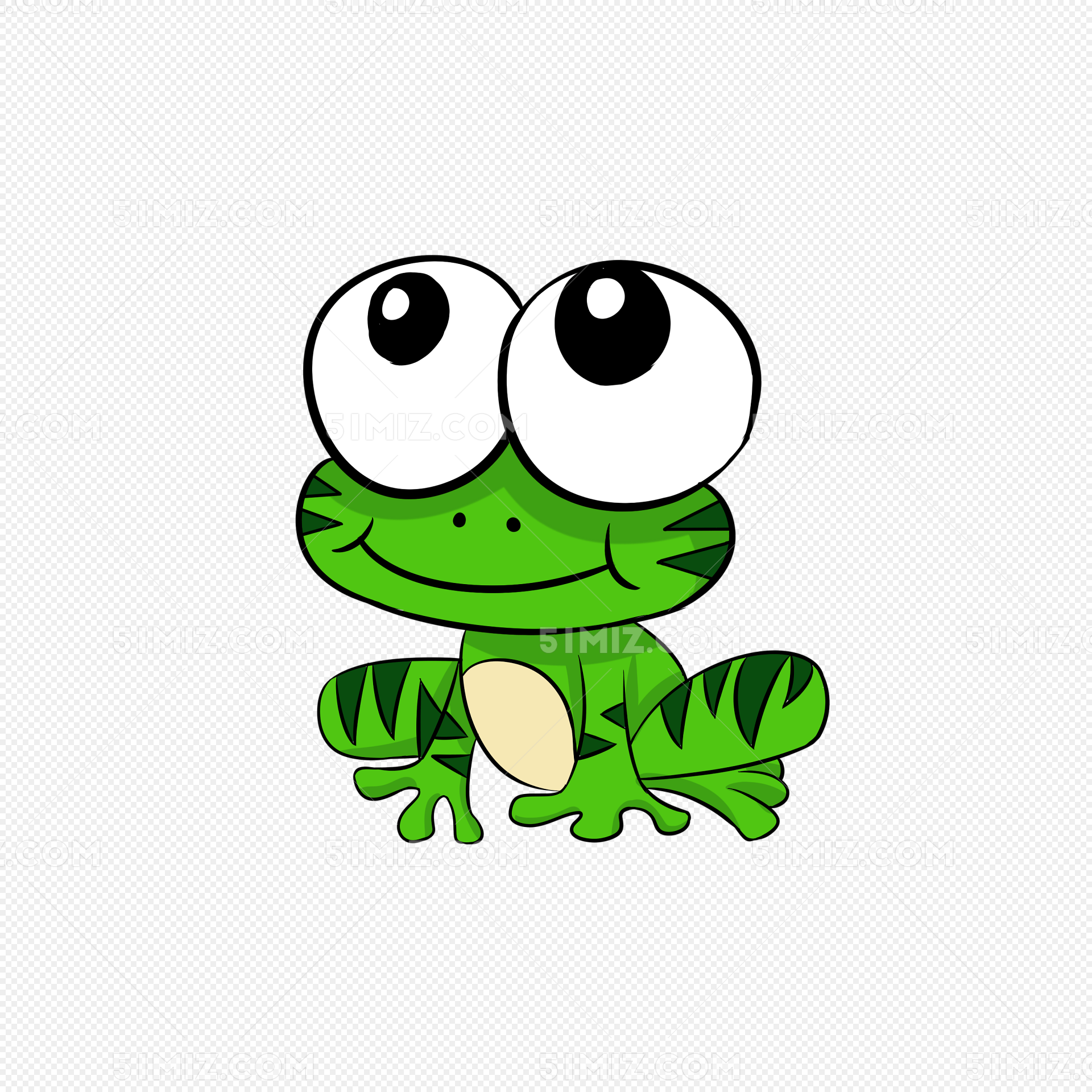 下载png下载psd png素材 可爱小动物青蛙标签:可爱小动物 卡通青蛙