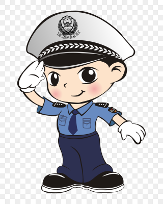 警察卡通人物免费下载
