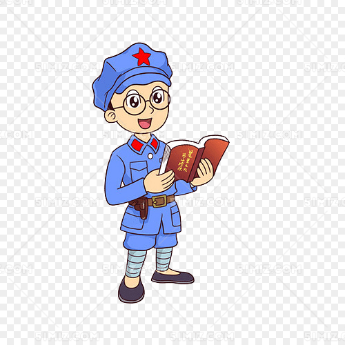 卡通小红军图片免费下载