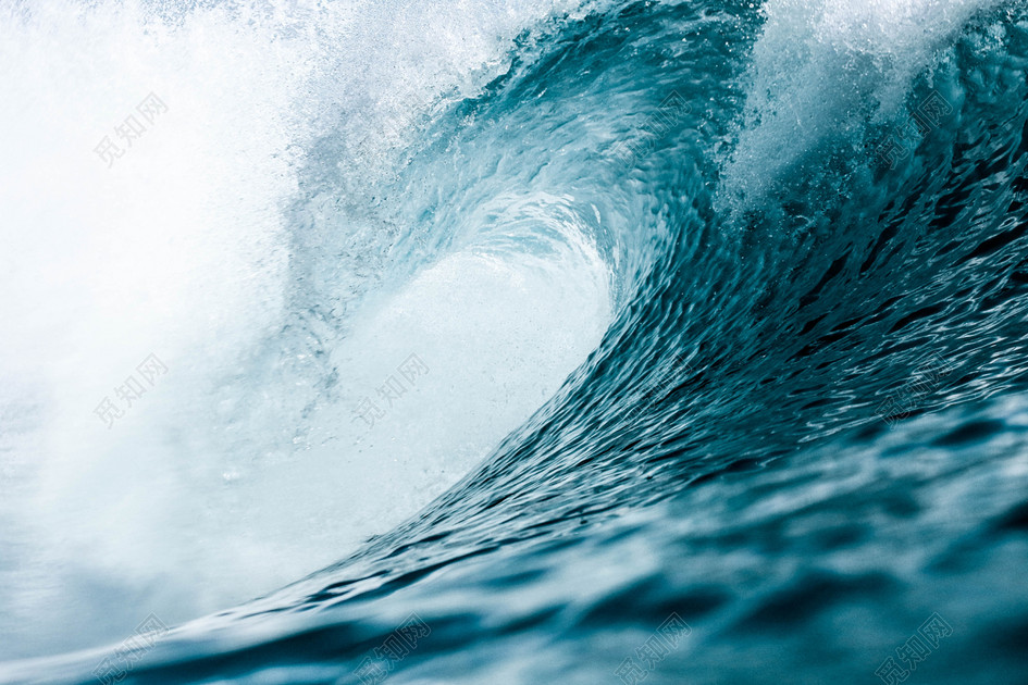 蓝色海洋海浪浪花海水水花背景图标签:背景 波纹 海浪花纹 水波浪花