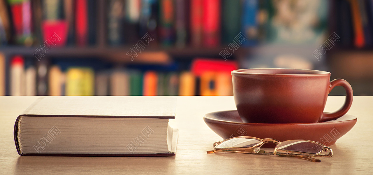 欧美西式茶咖啡下午茶美味海报banner背景
