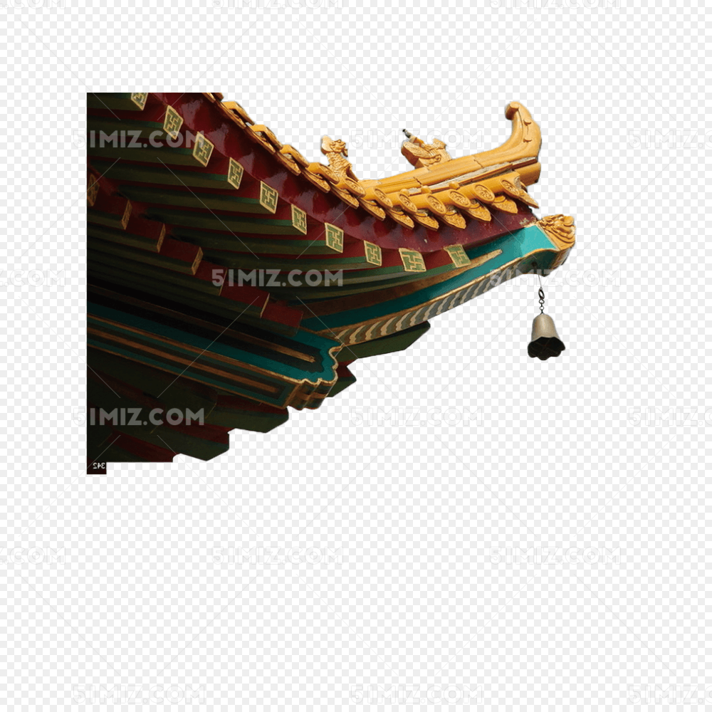 中国风屋檐古建筑
