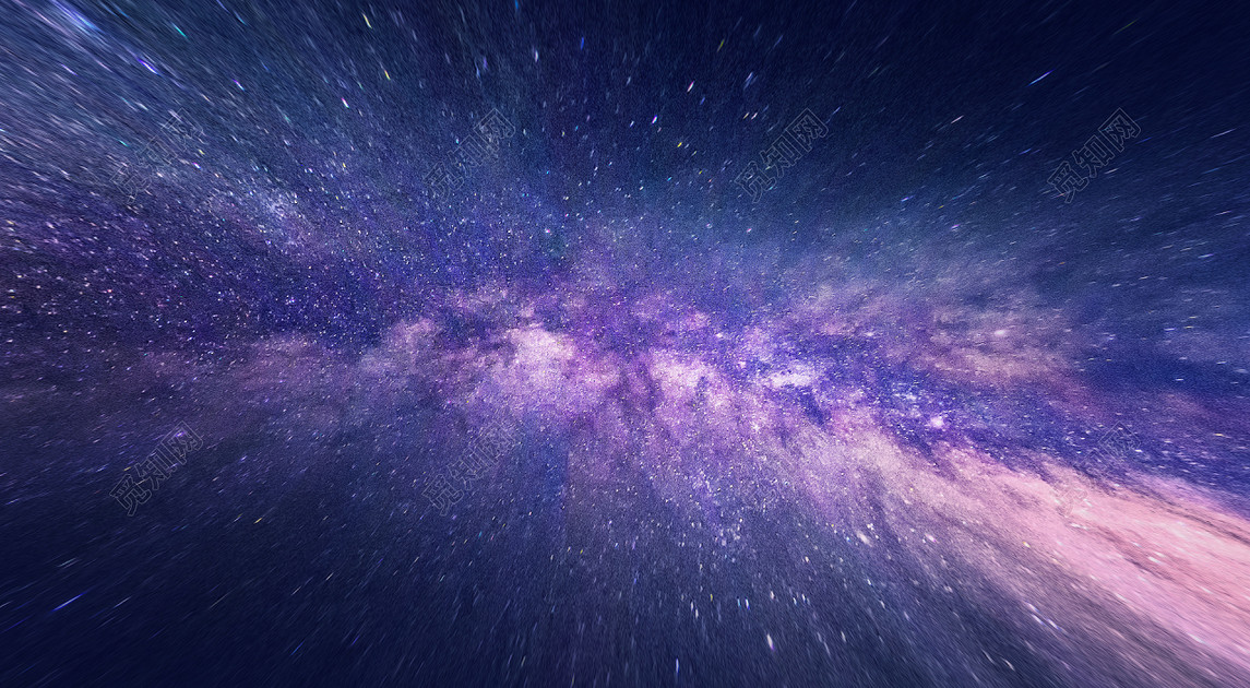 唯美星空背景银河太空宇宙极光背景海报设计