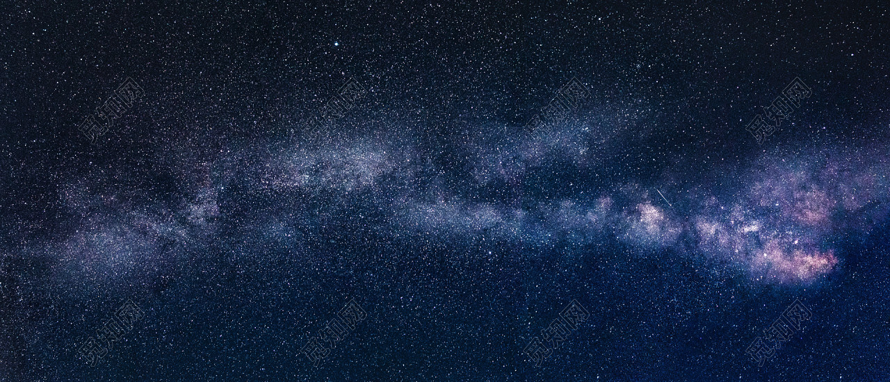 高清唯美星空银河太空宇宙极光背景图片