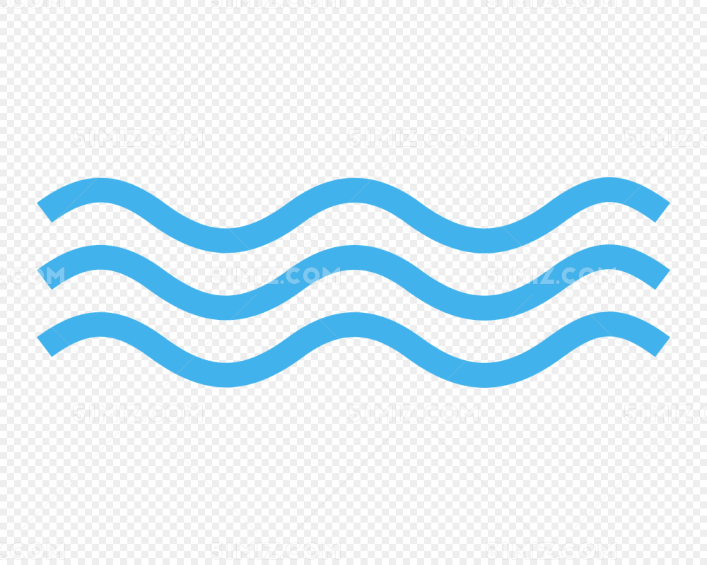 波浪线条纹波浪素材