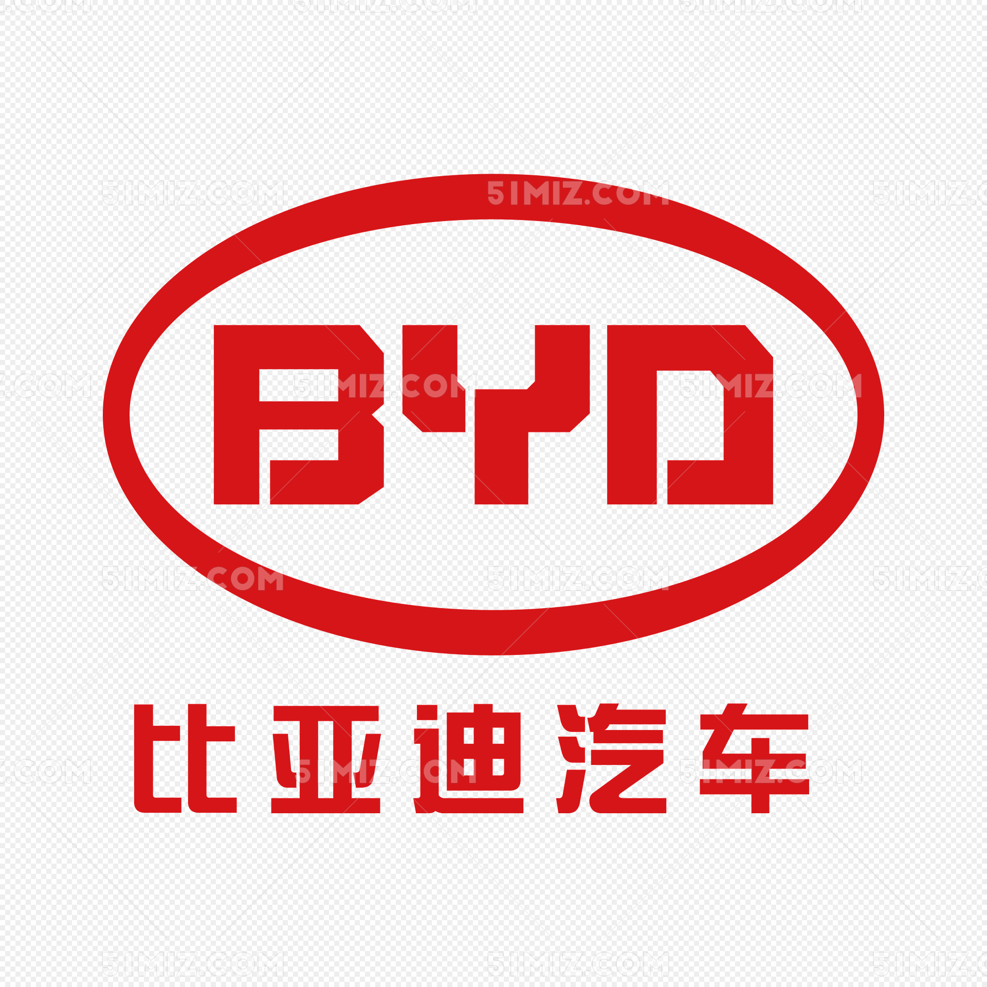 比亚迪汽车logo图标元素