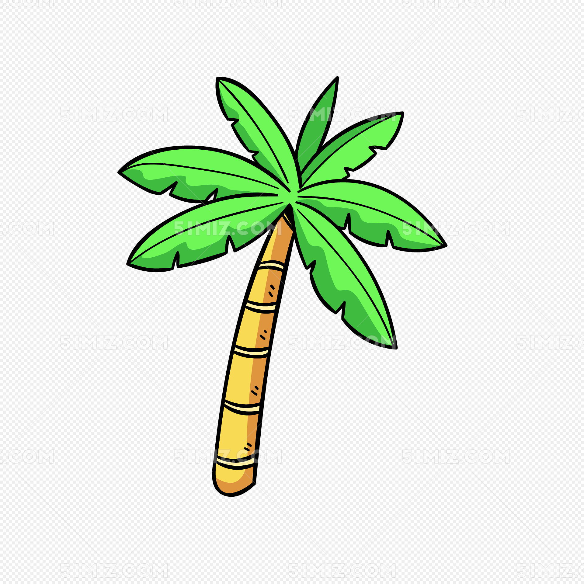 夏天夏季热带植物椰子树素材免费下载 - 觅知网