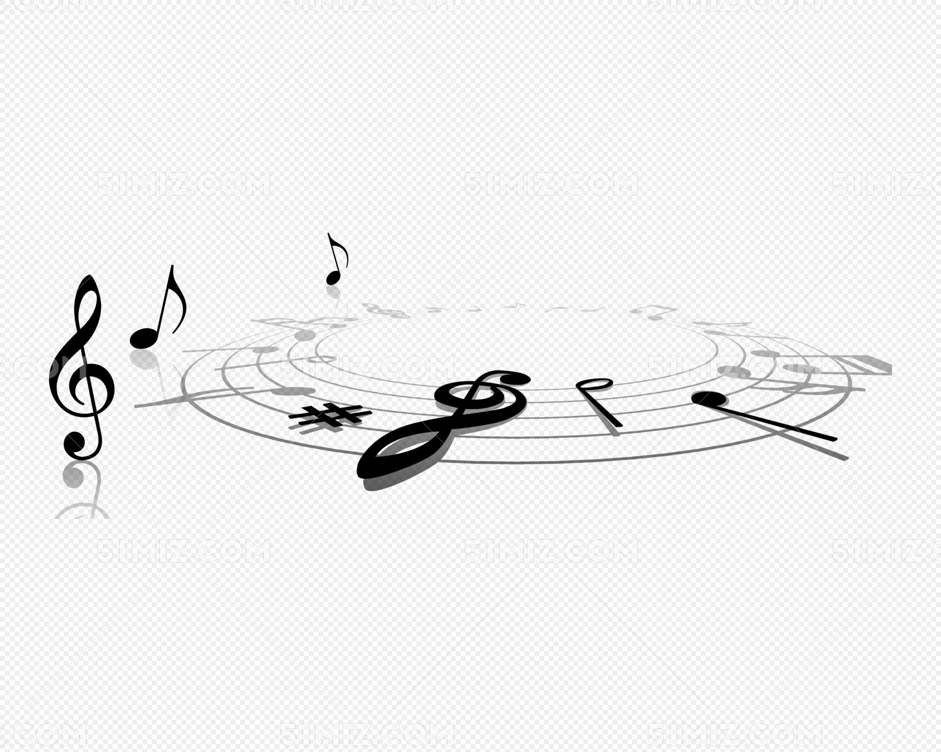 歌唱祖国五线谱预览2-钢琴谱文件（五线谱、双手简谱、数字谱、Midi、PDF）免费下载