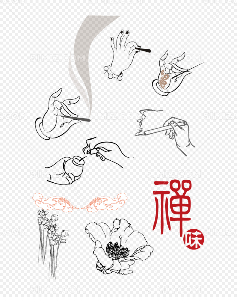 艾灸养生图标