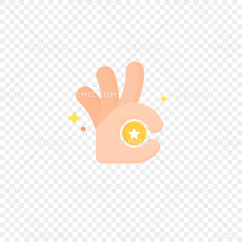 手势ok